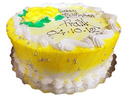 Flower Lemon Cake