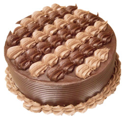 Chocolate double dip cake