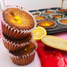Keto Lemon Vanilla Muffins (6)