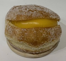 Bola de Berlim Custard