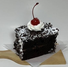 Black Forest sliced cake