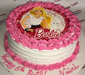 Barbie kids cake