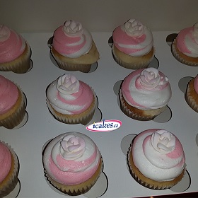 Bicolor cupackes (8)