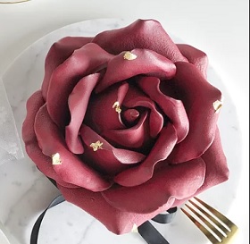 La Rose de Choclat Cake