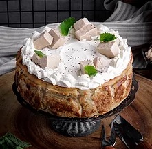 Earl Grey cheese cake