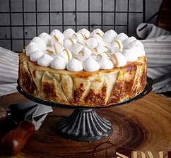 Caramel banana cheese cake