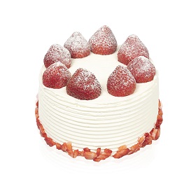 Strawberry Chiffon Cake