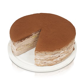 Tiramisu Crepes cake