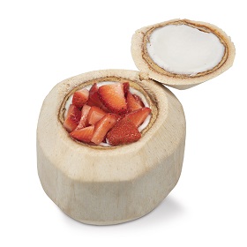 Strawberry Coconut Jelly