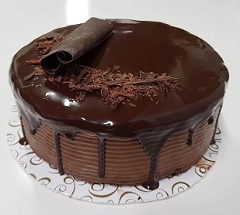 Chocolate truffle cake