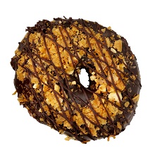 Hazelnut Crunch Donut
