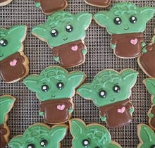 Baby Yoda Cookie