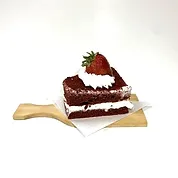 Slice Red Velvet Cake