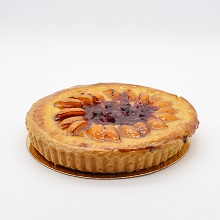 Apricot almond pie