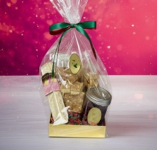 Xmas basket cookies & bonbon