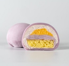 Taro Salted Egg Mochi Bubble