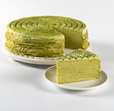 Matcha Millie Crepes Cake