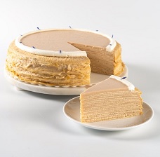 Earl Grey Millie Crepes Cake