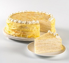 Osmanthus Rice Wine Millie Crepes Cake