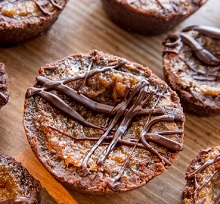 Chocolate butter tarts