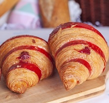 Raspberry Croissant