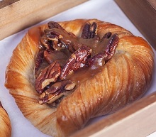 Pecan cream cheese Danish