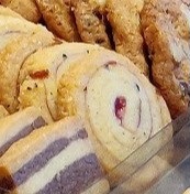 Raspberry Shortbread cookies