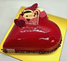 Valentine cake