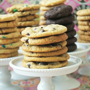 6 assorted cookies