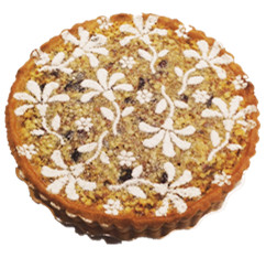 Almond Cranberry tart