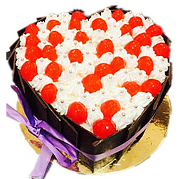 Heart cake 