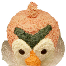 Angry Bird cake