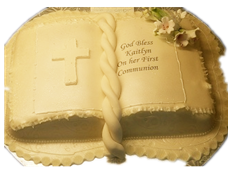 Open Bible Cake