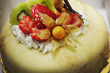 Durian Mille Crepe Cake