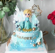 frozen castle cake