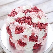 rosette cake