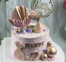 Mermaid cake