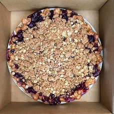 Vegan Blueberry pie 