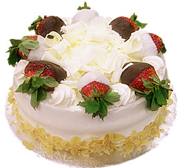 Strawberry cake (Eggless)