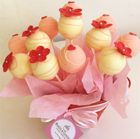 Cake pop bouquets