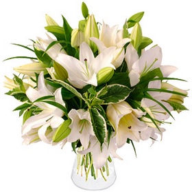White Lily Bouquet