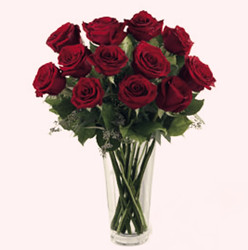 Red roses bouquet (dozen)
