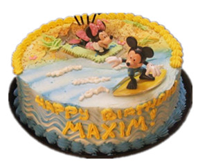 Mickey mouse cake