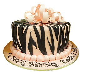 Ribbon cake $80.00