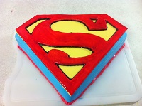 Superman Cake