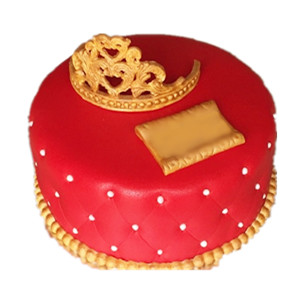 Red princess cake