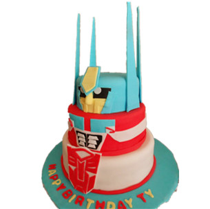 Transformer cake