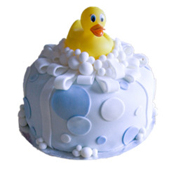 Rubber duck cake