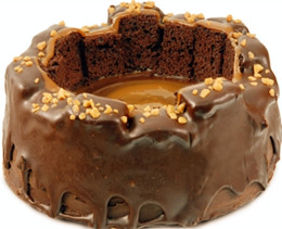 Caramel brownie Cheesecake