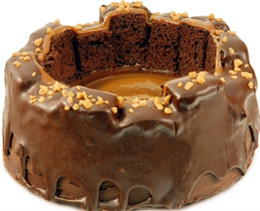 Caramel brownie Cheesecake